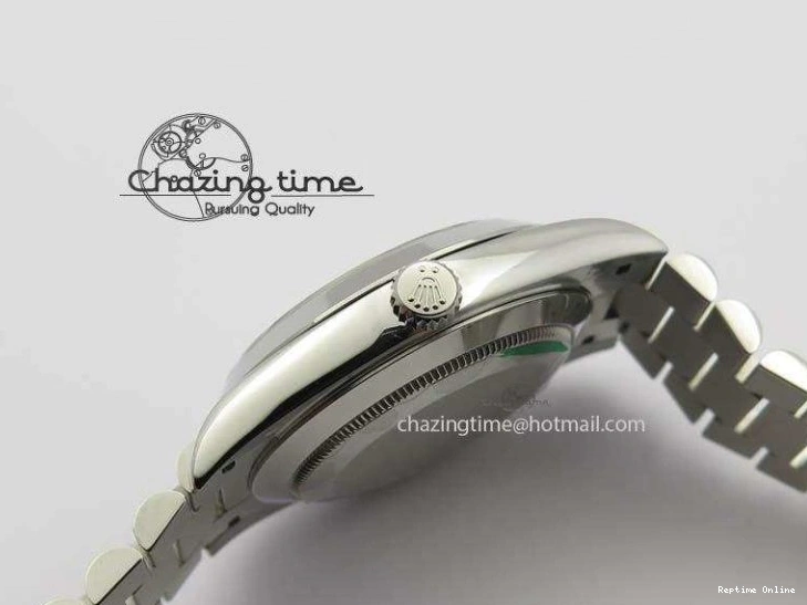 0521 Day-Date 40mm 228206 SS Noob 1:1 Best Edition Quadrant Textured Ice Blue Dial On SS Bracelet A Timeless 3801